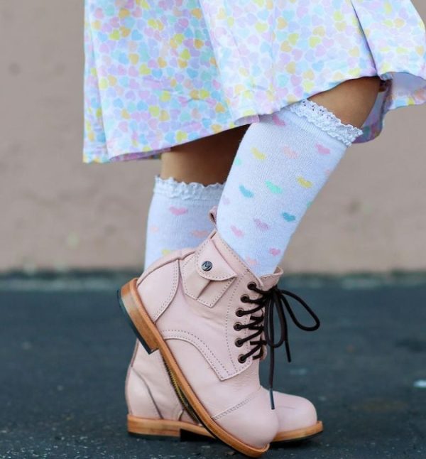 Sweetheart Lace Top Knee Highs